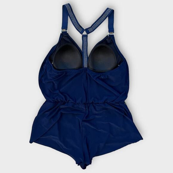 MAGICSUIT GABBY ONE PIECE STUDDED SWIMSUIT Size US/12 - Picture 4 of 8